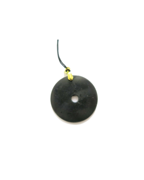 Pendentif - Shungite - Pierre ronde