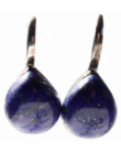 Lapis - Lazuli -Boucles d'oreilles bombées