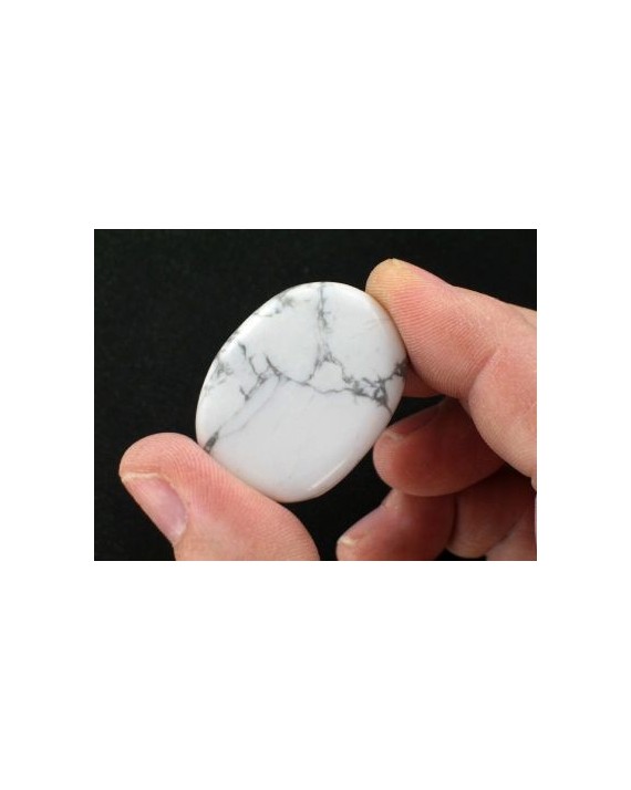 Howlite - Pierre plate