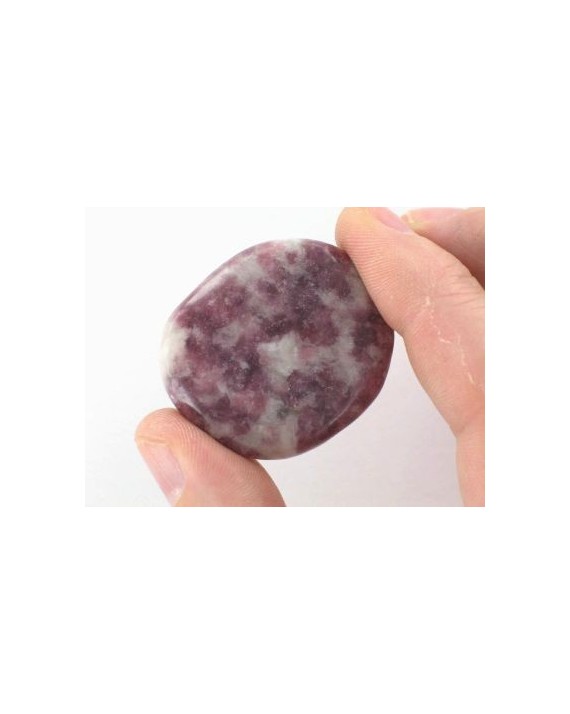 Lepidolite - Pierre plate