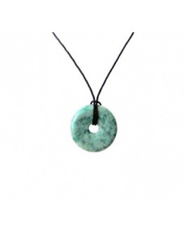 Amazonite - Pendentif donut 3cm