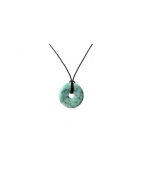 Amazonite - Pendentif donut 3cm