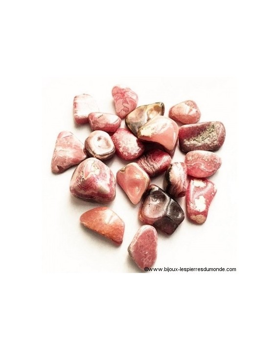 Rhodocrosite - Pierre roulée Rhodocrosite - Pierre roulée