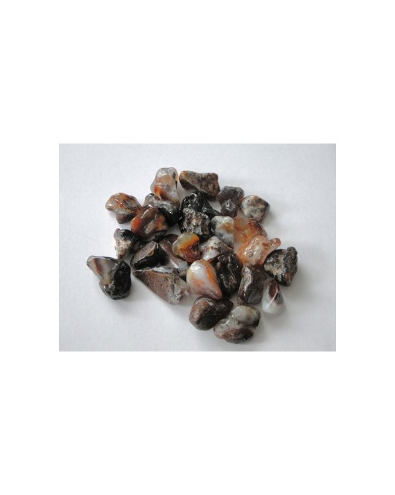 Agate de feu pierre roulée Agate de feu pierre roulée