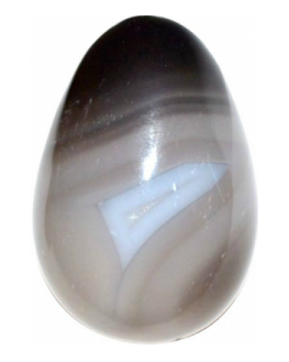 Oeuf Agate rubanée