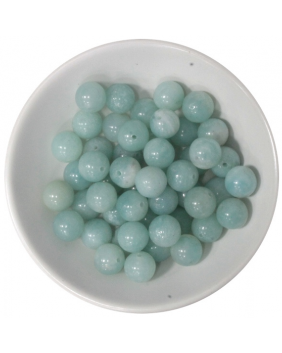 Coffret de perles en Amazonite