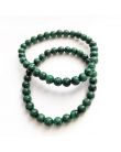 Bracelet malachite 6mm