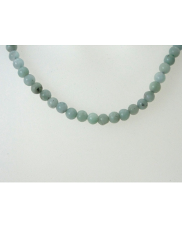 Collier de perles d'Amazonite 6mm