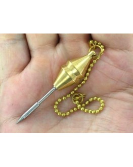 Pendule - Aiguille laiton 18 gr Pendule - Aiguille laiton 18 gr