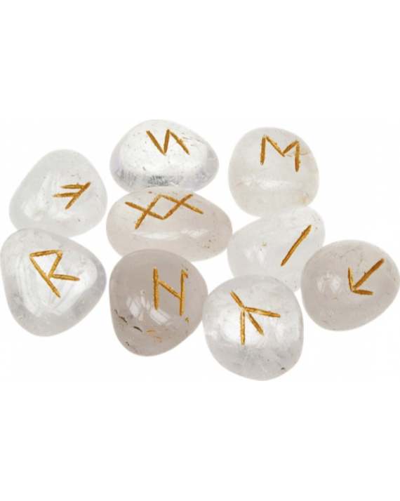 Runes en Cristal de Roche Runes en Cristal de Roche