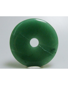 Aventurine-Pendentif donut 5 cm