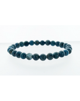 Apatite bleue Bracelet  8 mm