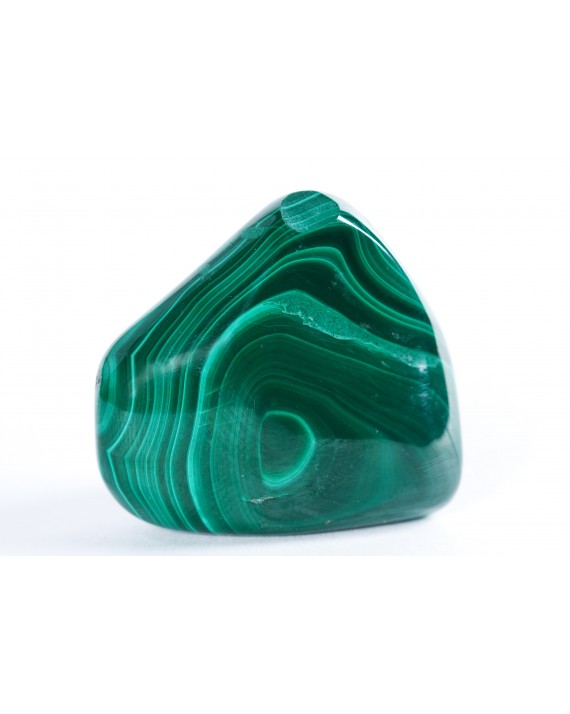 Malachite en pierre roulée