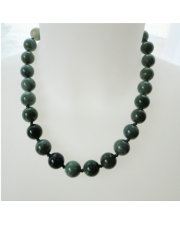collier agate mousse 14mm 50cm collier agate mousse 14mm 50cm