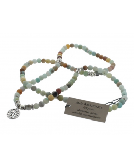 Amazonite - Collier Mala