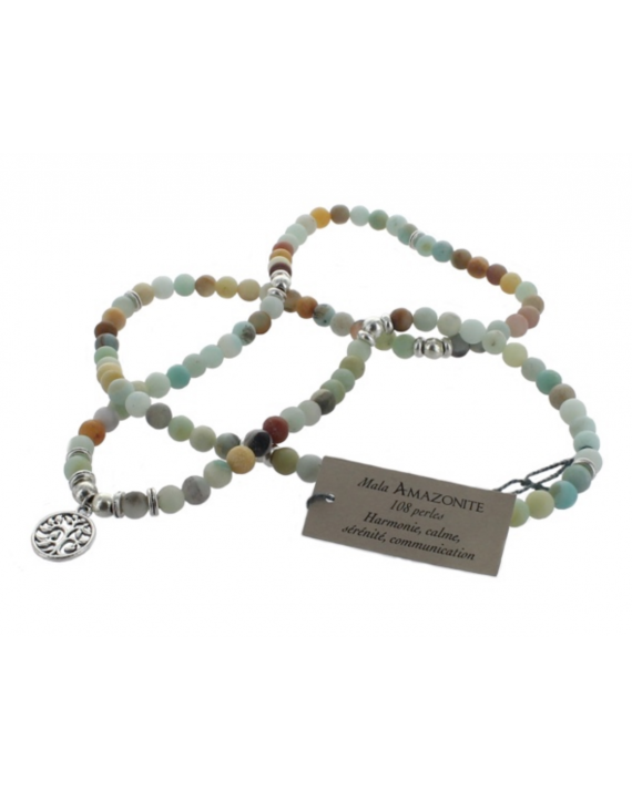 Amazonite - Collier Mala Amazonite - Collier Mala