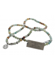 Amazonite - Collier Mala