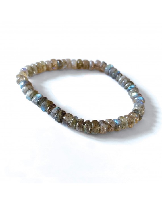 Bracelet labradorite tubes Bracelet labradorite tubes