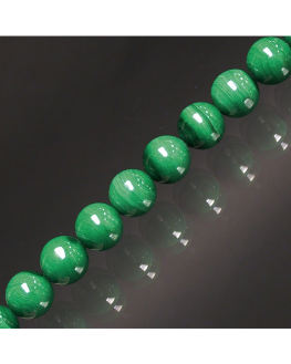 Malachite Bracelet boules 8mm