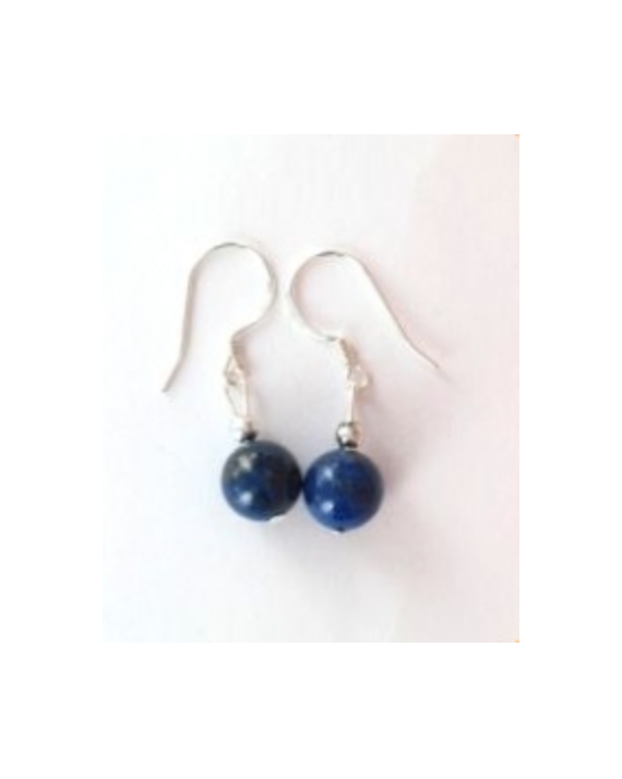 Boucles d'oreilles lapis Boucles d'oreilles lapis