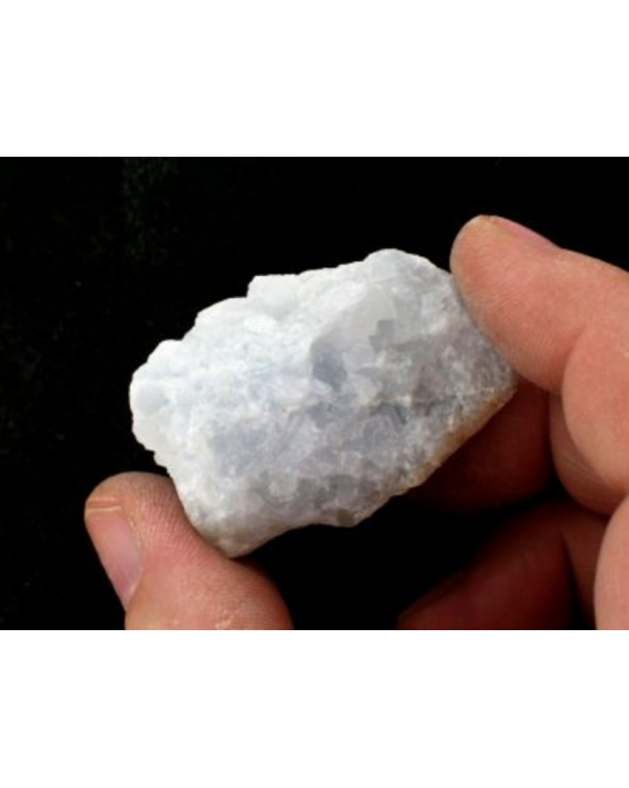 Calcite bleue brute de Madagascar