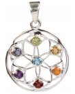 Pendentif Pierres des Chakras