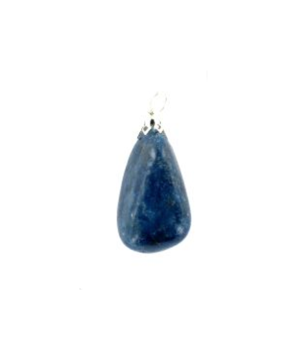 Apatite pendentif pierre roulée