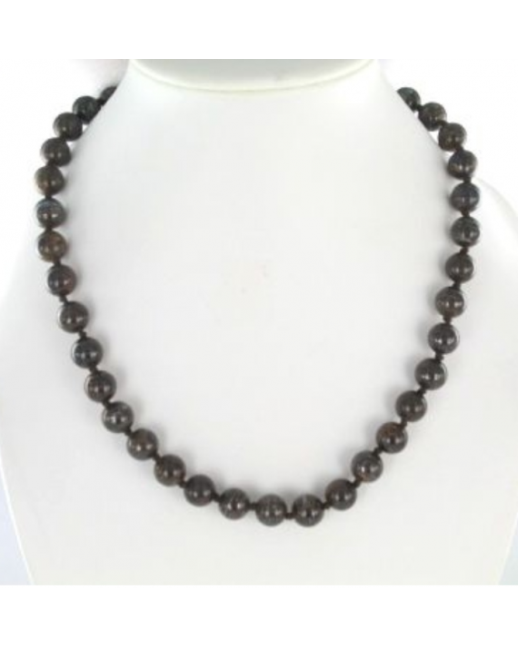 Collier Bronzite 10mm Collier Bronzite 10mm