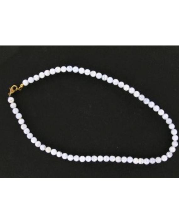 Collier Calcédoine 6mm Collier Calcédoine 6mm