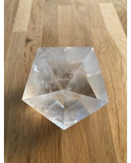 Icosaèdre en cristal de roche