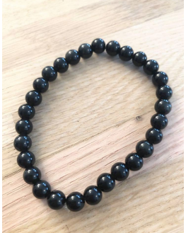 Bracelet obsidienne oeil céleste 6mm