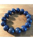 Bracelet lapis lazuli  perles 14mm