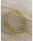 Bracelet citrine perles 8mm