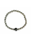 Bracelet en Pyrite perles 6mm