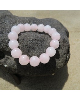 Bracelet quartz rose 14mm