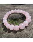 Bracelet quartz rose 12mm