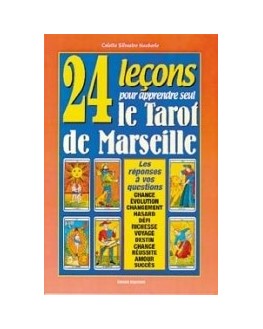 Livre 24 leçons pour apprendre seul le tarot de Marseille