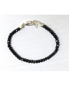 Bracelet Spinelle Noire