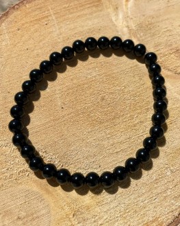 Onyx - Bracelet perles 6mm