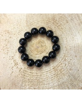 Bracelet - Tourmaline noire - Perles de 10 mm Bracelet - Tourmaline noire - Perles de 10 mm