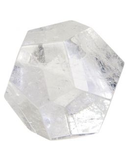 Dodécaèdre Cristal de roche - 3,5 cm - 68g