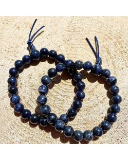 Sodalite - Bracelet Mala Tibétain 8mm