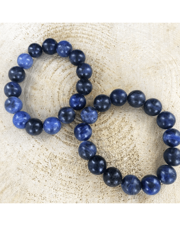 Sodalite - Bracelet perles de 12 mm Sodalite - Bracelet perles de 12 mm