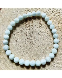 Aigue Marine - Bracelet 8mm