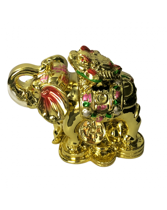 Statuette - Éléphant- Grenouille - Feng shui