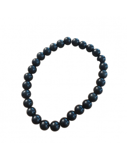 Bracelet obsidienne oeil céleste 6mm