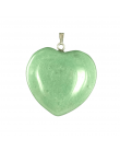 Aventurine -Pendentif  Coeur - Rond