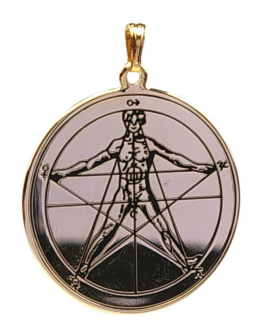 Médaille pentacle - Agrippa