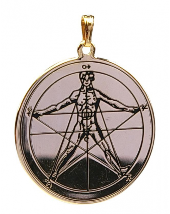 Médaille pentacle - Agrippa