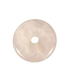 Donut en quartz rose